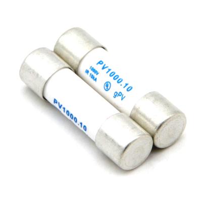 PV1000 Series gG Solar Fuse UL DC 1000V 12A 10 x 38 33KA PV Fuse