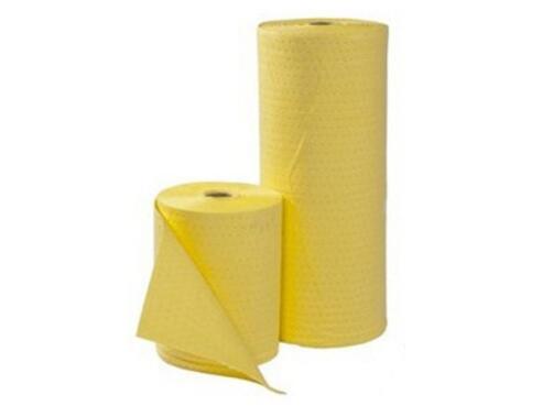 Spill Response Industrial Oil Absorbent Rolls 2-5mm Thickness With High Absorbency