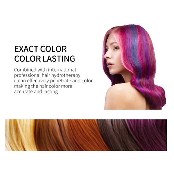 Crème Décolorante pour Cheveux Salon 100ml Formule Douce Permanente Naturelle Personnalisable