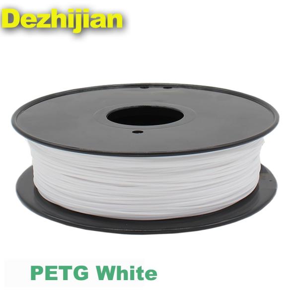 High Quality PETG 3D Printer Filament with 110℃ Temperature Resistance Good Toughness and High Hardness for 3D Printing