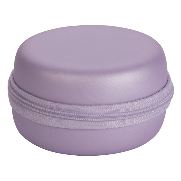Recyclable Round Portable Travel Jewelry Box For Christmas Gift Mini Size