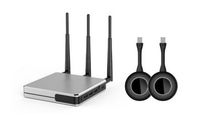 Sistema sem fio DLNA da apresentação de QuickShare Hdmi, remetente de Hdmi avoirdupois do ABS
