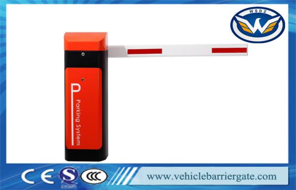 Heavy Duty DC motor card reader vehicle access mechanism solar swing automatic boom gate parking barrier