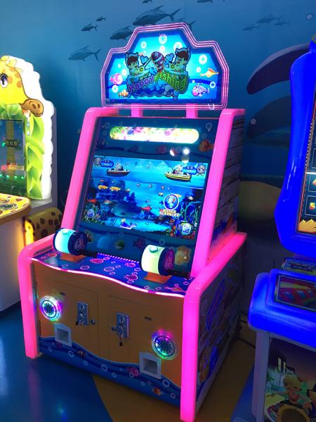 Anniversary Promotion Go Fishing Electronic Game Machine Arcade With 55 Inch LCD Display