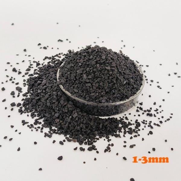 1mm-3mm Grits Black Fused Alumina Fused Aluminum Oxide For Polishing Wax