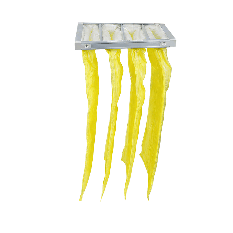 Customized Air Pocket Hepa Filter Bags 24x24 For Pollen Dust Mite