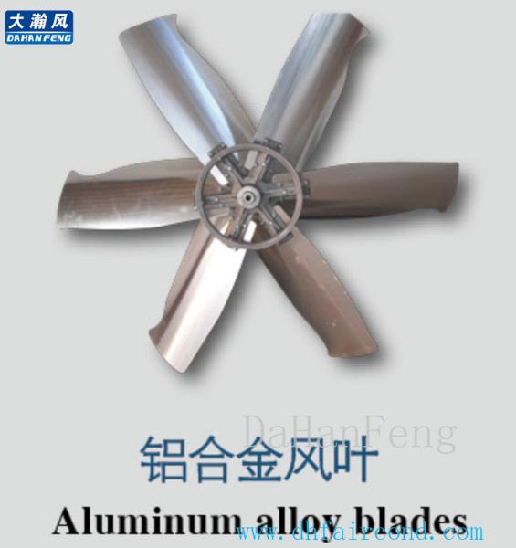 DHF direct drive exhaust fan / vacuum fan/poultry greenhouse fan 400mm thickness