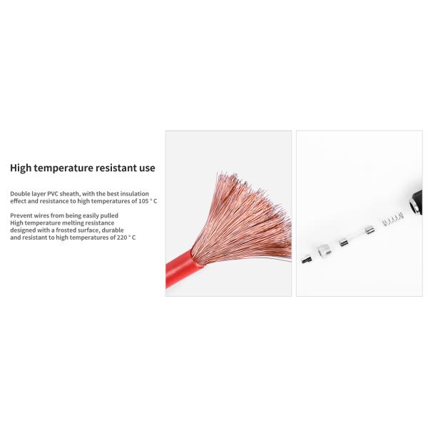 Car Cigarette Lighter Plug Socket Power Adapter Cable with Nylon Fiber Cover Material