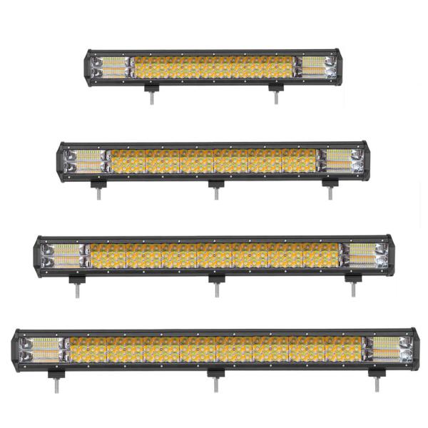 17 20 26 32 Inch Led Bar Light Combo For Off road Trucks Boat SUV ATV 4WD 4x4 Car White Amber Flash Strobe Driving