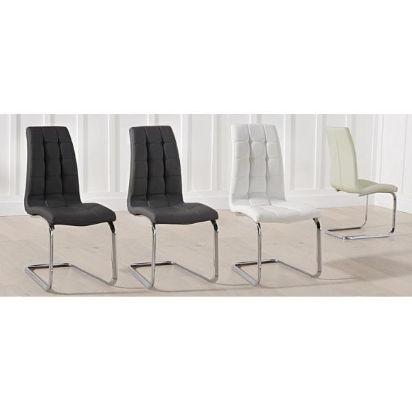 120cm White Marble Round Dining Table And Upholstered Dining Chair