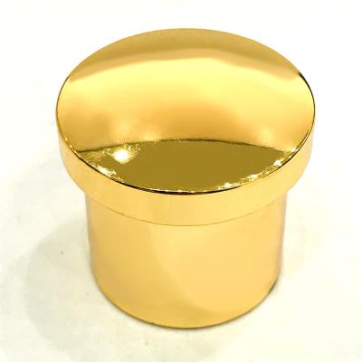 Tampões de garrafa de alumínio do perfume de Zamak da cor clássica do ouro