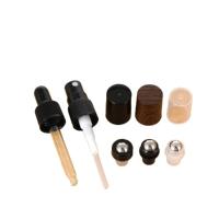 Bouteilles à rouleaux d'huile essentielle en acier inoxydable 10 ml de verre bleu/ambre cobalt vide