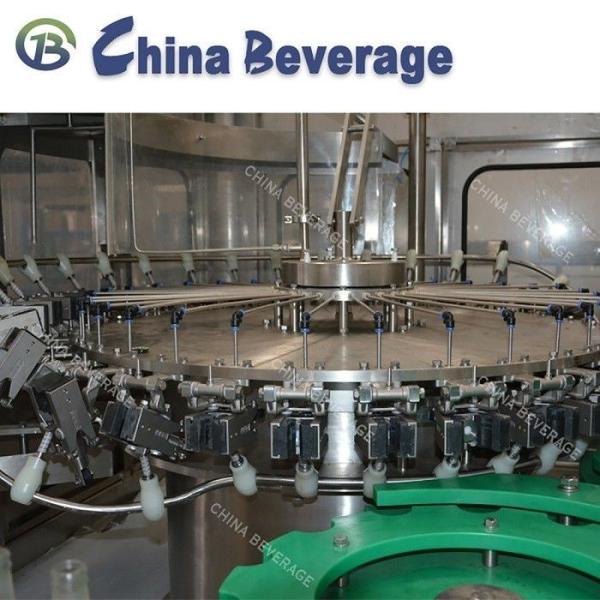 Isobaric Filling Glass Bottling Equipment PLC+Touch Screen Control for Soda