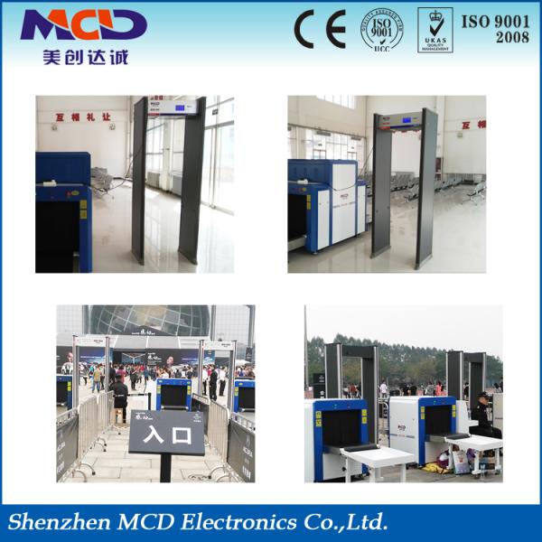 Водоустойчивые зоны металлоискателя 6 Walkthrough обнаруживая с дисплеем LCD 4,3 дюймов