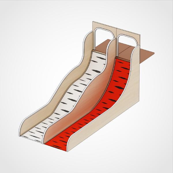 Durable Haiber Playground Slide FDA-Grade HDPE 304 Stainless Steel And Fiberglass Reinforced
