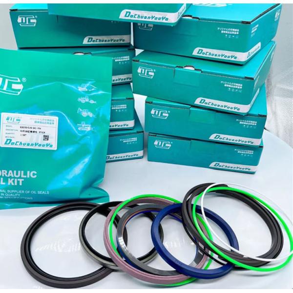 Уплотнение цилиндра заграждения набора уплотнения экскаватора Хитачи EX200-1 гидравлическое