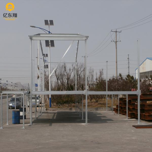 Customized Steel Workshop With Galvanized Purlin Roof And Z Or C Purlin Main Steel Frame
