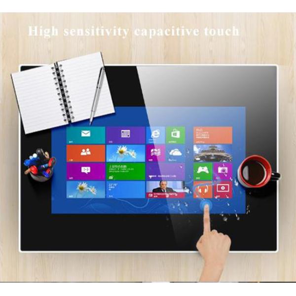Innovation Smart Touch Wireless Charger LCD Display Touch Table For Restaurant  Advertising Player Touch Coffee table