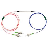 Industrial Temp 3 Port Fiber Circulator 1310 or 1550nm  Polarization Insensitive Optics  DWDM EDFA System Ready