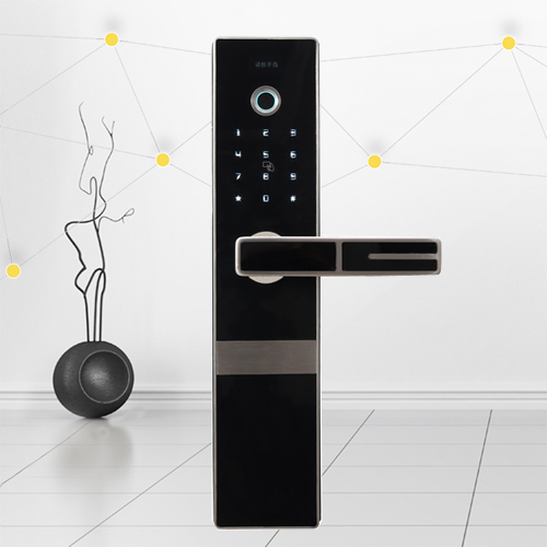 304 stainless steel breathing light fingerprint digital door lock