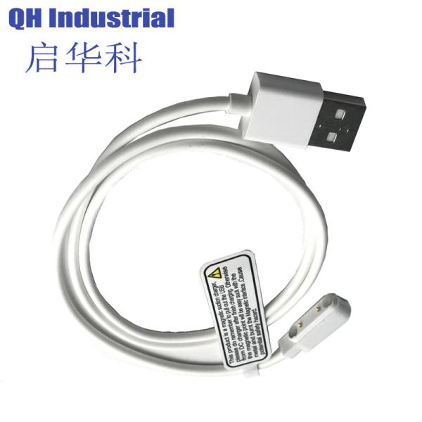 2Pin 7.6mm Pitch Long Life Time Durability Aerospace Single Head Pog Pin Socket Pogo Pin Magnetic Pogo Pin Usb Connector