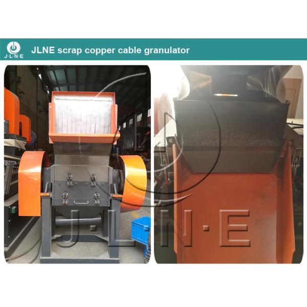 Conveyor Type Industrial Copper Cable Recycling Granulator Machine