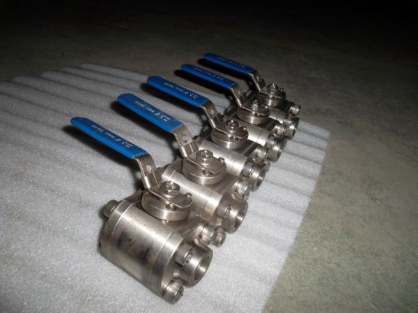 Fire Safe Design Side Entry 800lb Floating Ball Valve