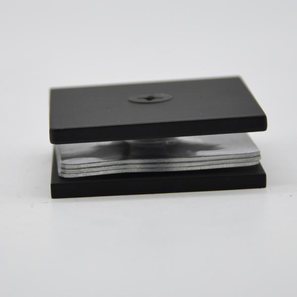 Stainless steel Glass Clip 0 degree RS2303, 51X51mm, material SS304, SS201 satin, mirror, golden, black