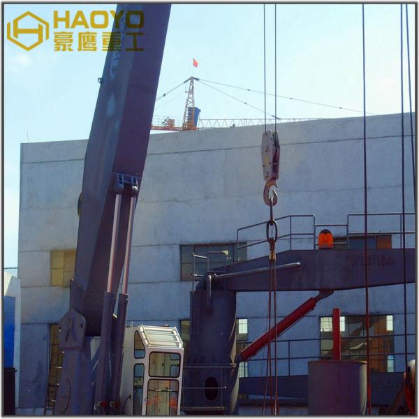 Offshore Pedestal Fixed Marine Cranes with ABS CCS Certificates Marine Ship Deck Crane