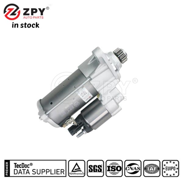 Motor de arranque ZPY 02E911024B para Audi A3 Quattro VW Porsche