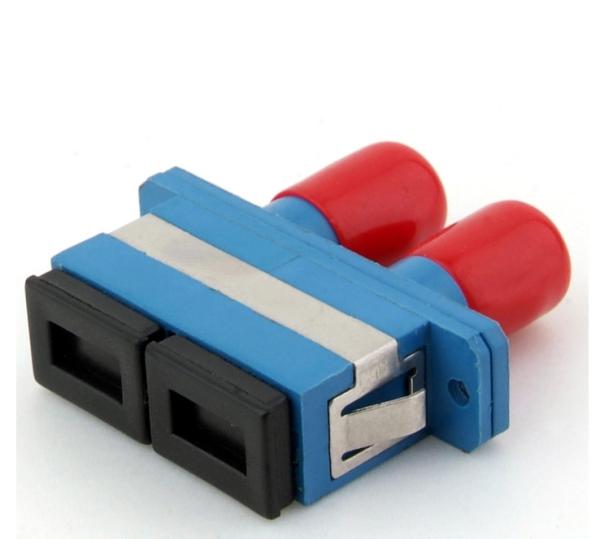 Adaptateur optique duplex de fibre de St de Sc/PC/PC pour le réseau de FTTH/LAN