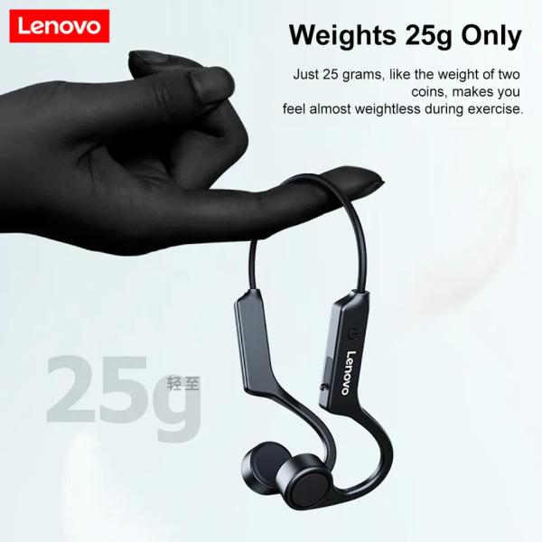 ROHS Lenovo X4 Bone Conduction Earbuds Earphones With Microphone
