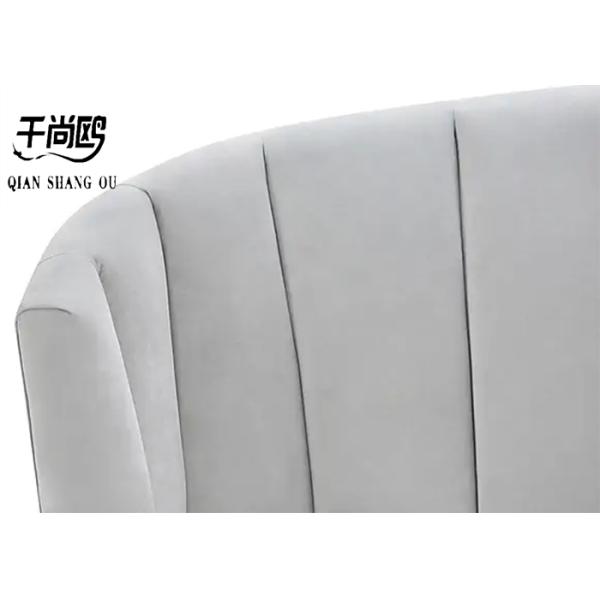Hotel Linen Fabric Upholstered Beds 153 x 203 cm Home Furnishings