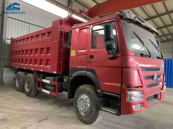 2015 Year 371HP SINO Used HOWO Dump Truck With New Tire And Rim