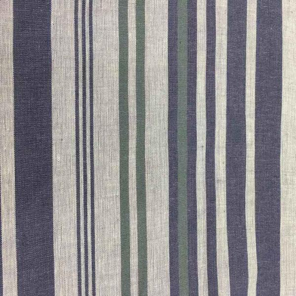 Простой пряжа белья хлопка сплетенная смесью покрасила ткань 140gsm нашивки органическую