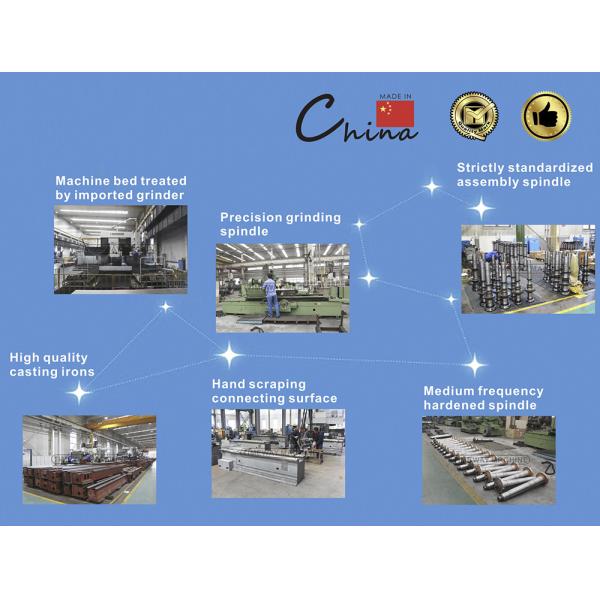 SIEMENS CNC System Giant CNC Lathe for Machining of Workpieces up to 5000mm in Length