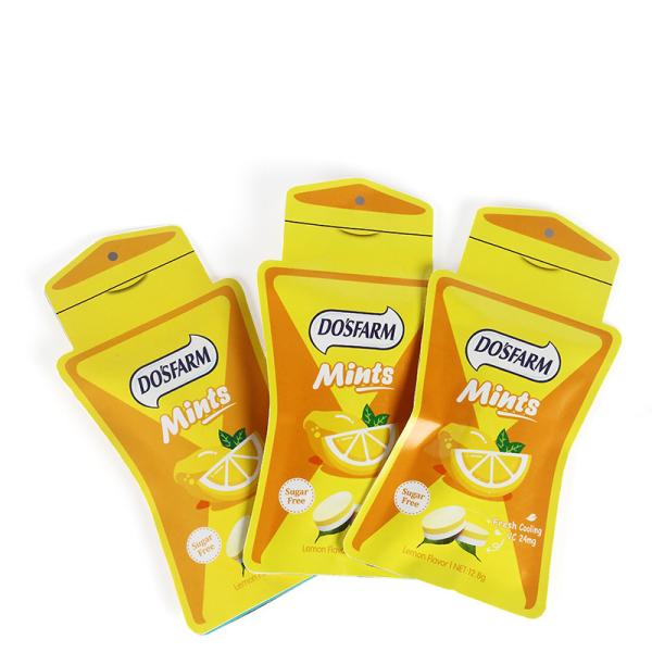 bom gosto 12.8g que refrigera a vitamina C de Sugar Free Mint Candy With