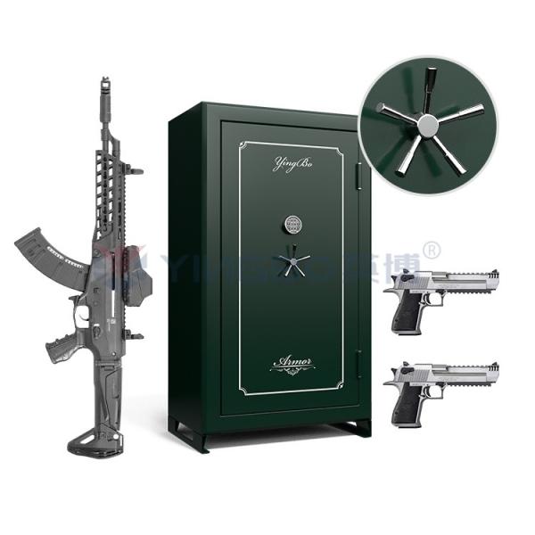 Heavy Gun Safe Box Anti Theft 36 Guns  With 75 Mins Fireproof Rating