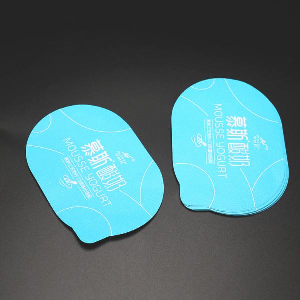 Alloy 8011 84*121mm Aluminum Foil Lids 0.036mm Thickness PS Cup