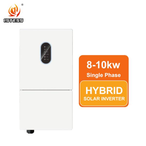 Onduleur solaire double sortie 48V 8kW 10kW RS485/CAN/USB Interface de communication 50Hz/60Hz Onde sinusoïdale pure On/Off Grid