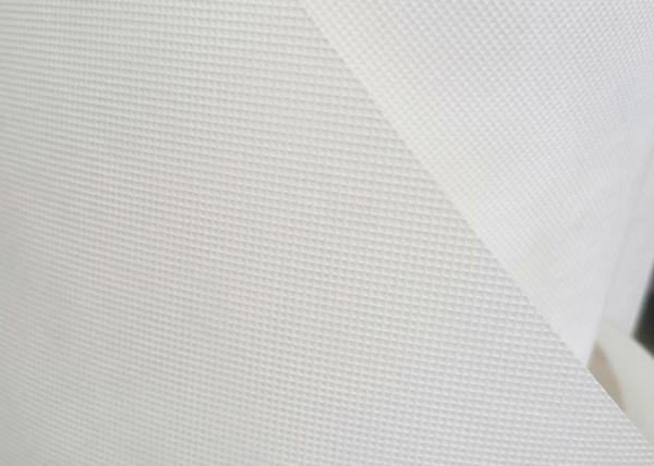 encolhimento não tecido vermelho da tela do poliéster do azul 40gms baixo para a decoração