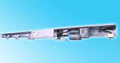 4200mm Rail Aluminum Alloy Commercial Automatic Sliding Doors Silvery White
