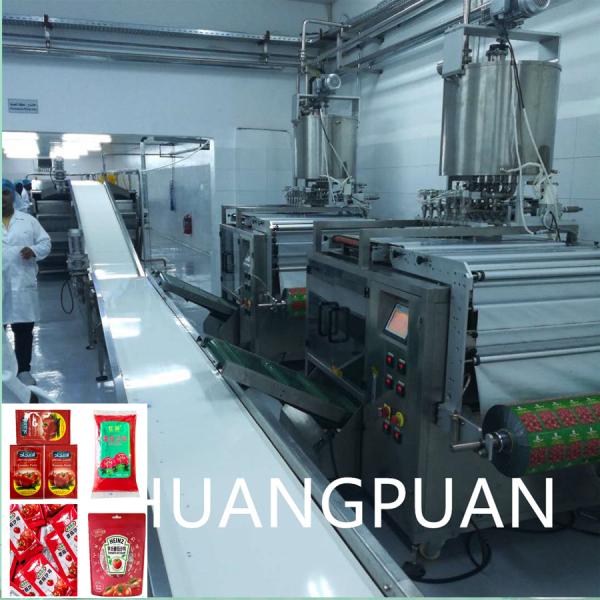 1 - 10T/H Small Scale Tomato Ketchup Processing Line Blending Pouch Package Paste