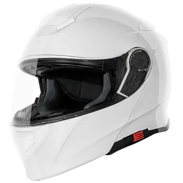Flip Up Helmet with DOT ECE Approval and Double Visor Superior Motorcycle Protection