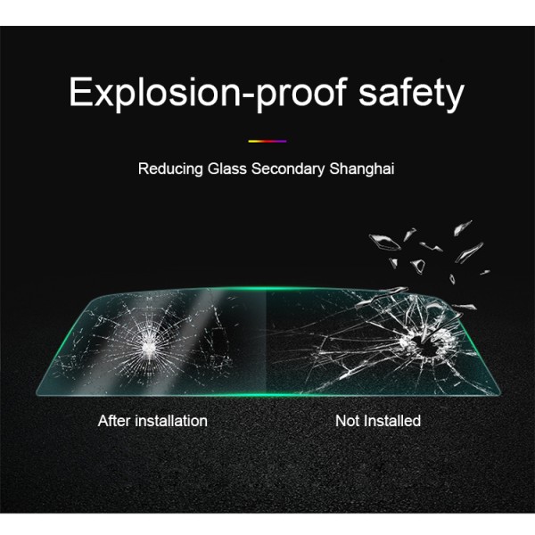 6.5mil Thickness Super Hydrophobic No Cellulite Self Healing Windscreen Light Changing TPU Front Windshield Protective Film