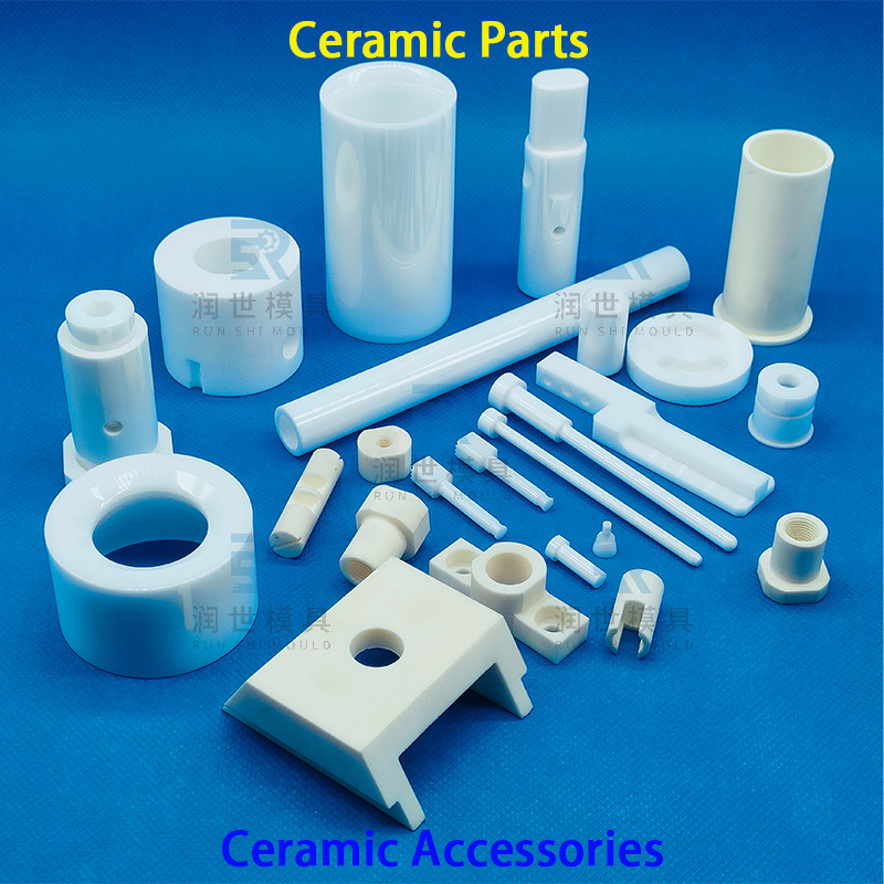 Mirror Coating Ceramic Parts Medical / Aerospace / Automotive Industry Zirconia Ceramic Components
