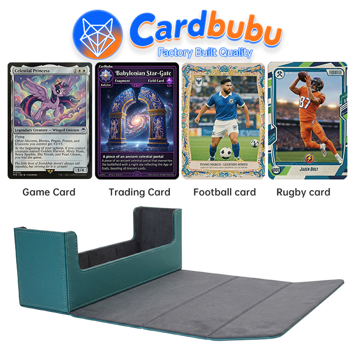 Magnetic Double Deck Box Secure Storage PT CG TCG 3d Printed Mtg Deck Box