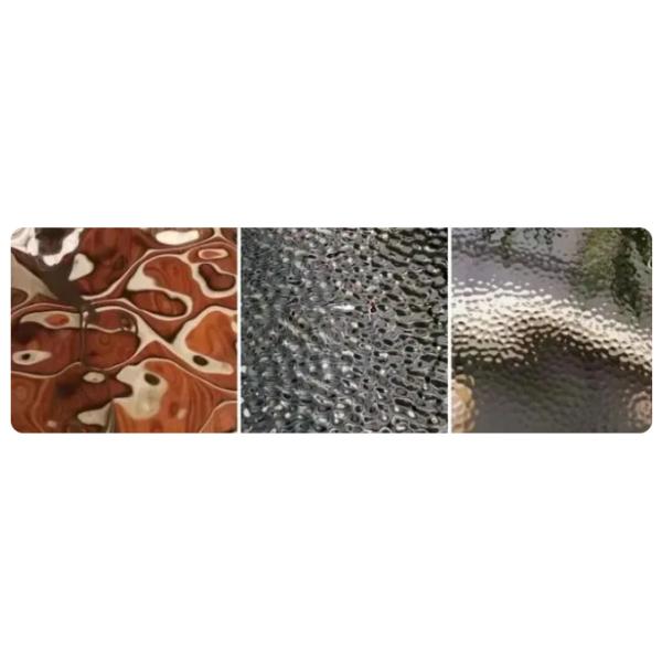 тисненый лист зеркала декоративные 316 панели 304 металла 1000mm супер