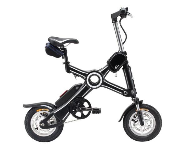 Max Range 40KM E Bike Folding Mini Electric Bike With 36V Voltage 8.5AH Lithium Battery