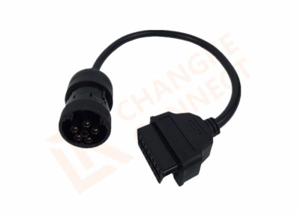 6 Pin Female OBD Extension Cable to OBDII 16 Pin Adapter Cable CK-MFTD006